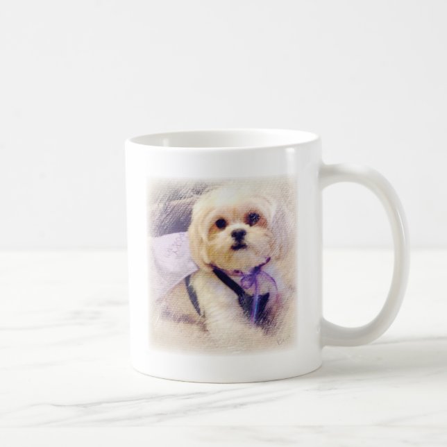 Bella Puppy Power Coffee Mug (Right)