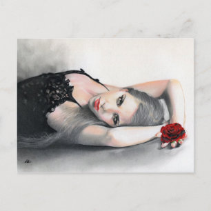 Bella Rosa Beauty red rose Postcard