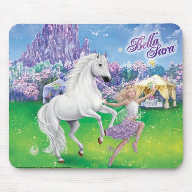 Bella & Sara Moonfairies Mouse Mat (Front)