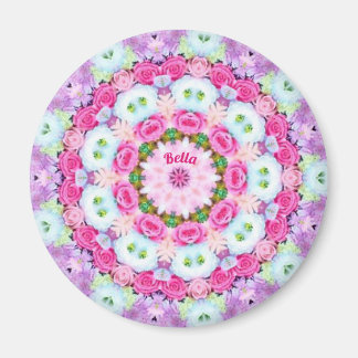 BELLA ~ Sweet Pastel Flowers ~ Stunning Design Magnet