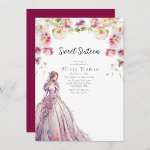 BELLA - Sweet Sixteen Invitation