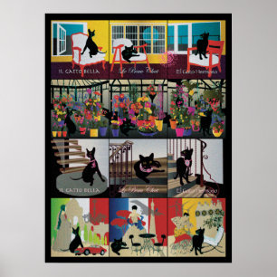 Bella: The Beautiful Cat 18"x24" Poster