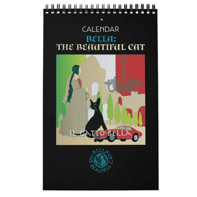 Bella: The Beautiful Cat Calendar (Cover)