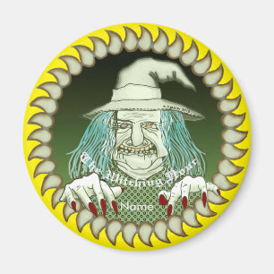 Bella Witch Face  magnet
