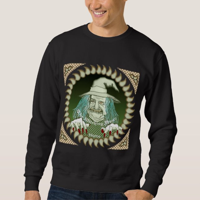 Bella Witch Face  Sweatshirt (Front)