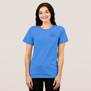 BellaCanvas Tee in Royal Blue with Logo Option
