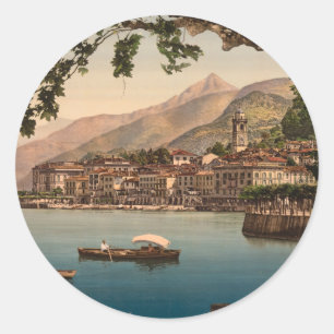 Bellagio I, Lake Como, Lombardy, Italy Classic Round Sticker