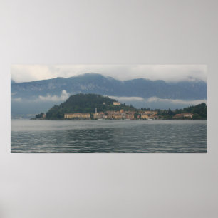 Bellagio in the Fog Poster