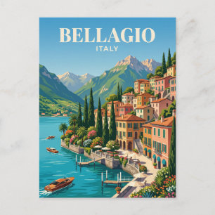 Bellagio Italy Postcard