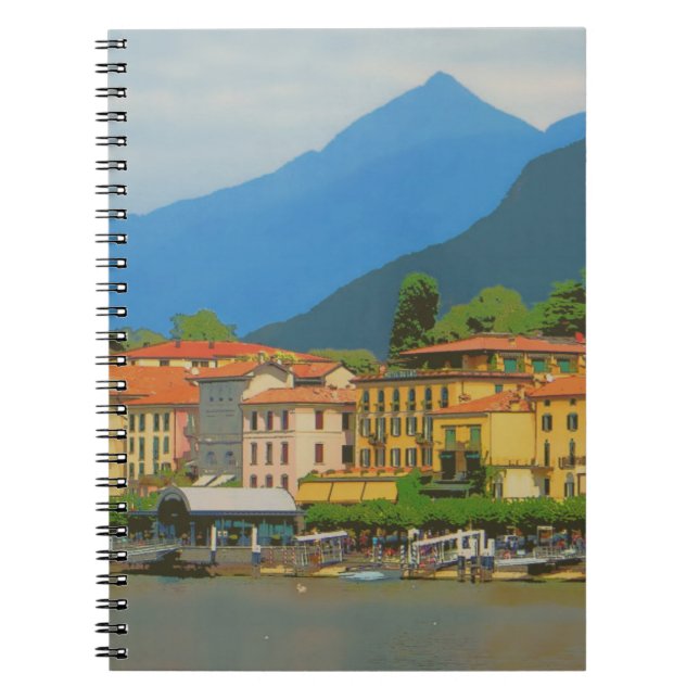 Bellagio Italy Poster Notebook (Front)