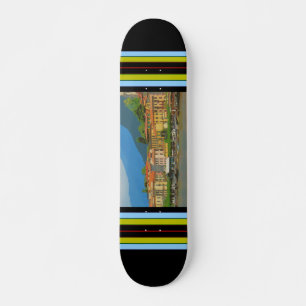 Bellagio Italy Poster Skateboard