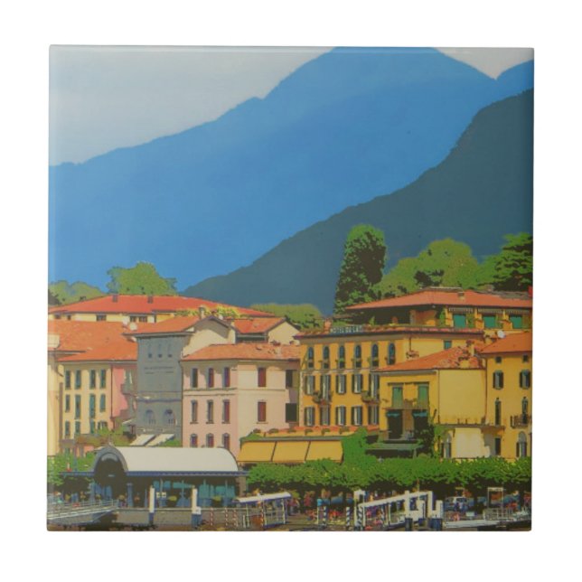 Bellagio Italy Poster Tile (Front)