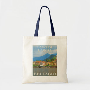 Bellagio Italy Poster Tote Bag