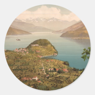 Bellagio IV, Lake Como, Lombardy, Italy Classic Round Sticker