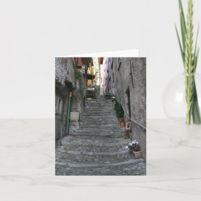 Bellagio Narrow Streets Card (Front)