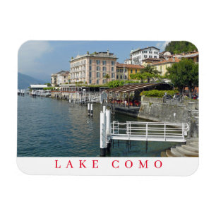 Bellagio pier view fridge magnet