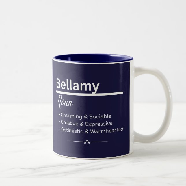 Bellamy Personalized Name Coffee Mug (Right)