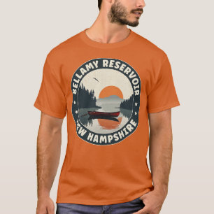 Bellamy Reservoir New Hampshire Sunset T-Shirt