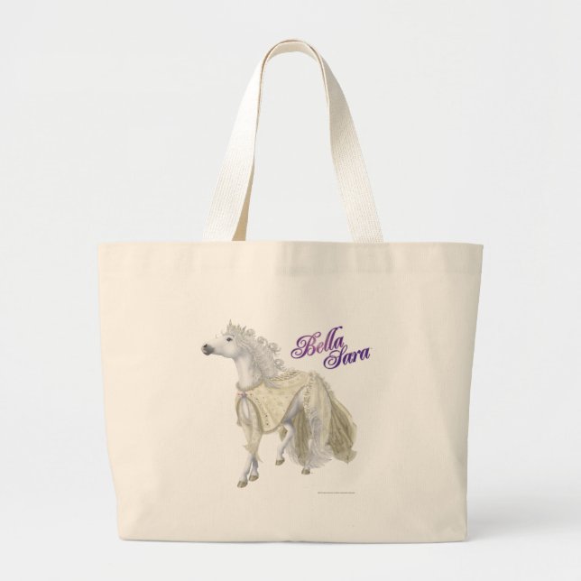 Bellas Ball Large Tote Bag (Front)