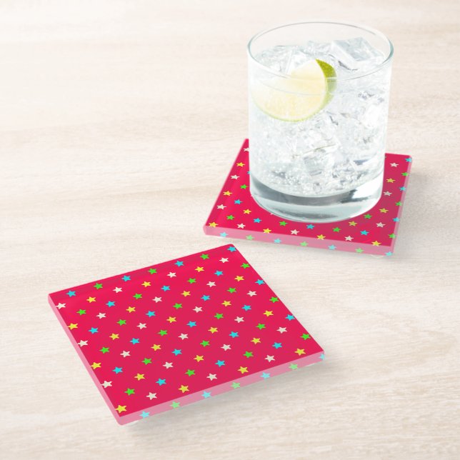 Bellatrix Glass Coaster (Angled)