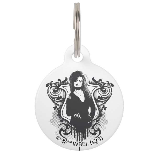 Bellatrix Lestrange Dark Arts Design Pet Tag (Front)