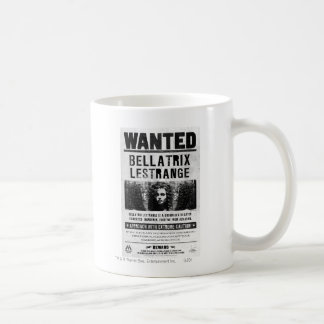 Bellatrix Lestrange Wanted Poster Coffee Mug