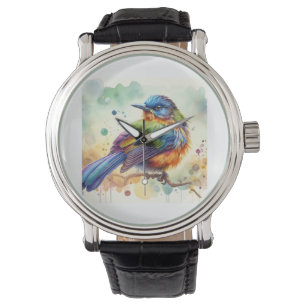 Bellbird 110924AREF115 - Watercolor Watch