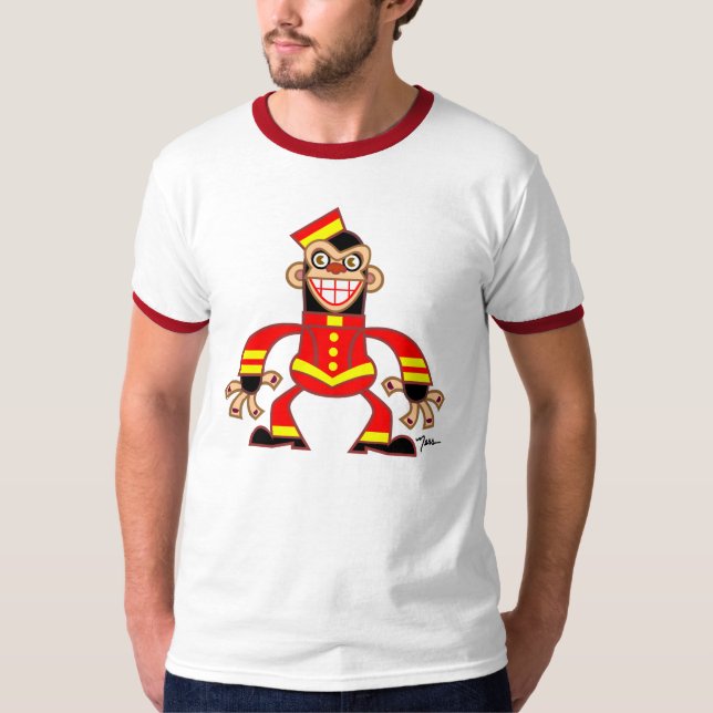 BELLBOY CHIMP T-Shirt (Front)