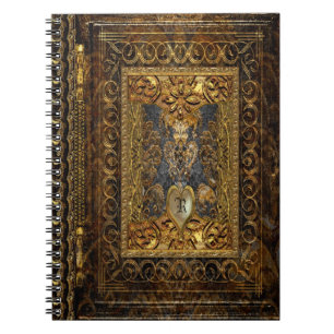 Belldore Victorian Elegant Monogram Notebook