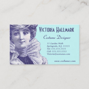 Belle Epoque Elegant Art Nouveau Business Card