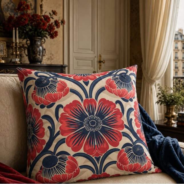 Belle Époque Floral Pillow (Creator Uploaded)