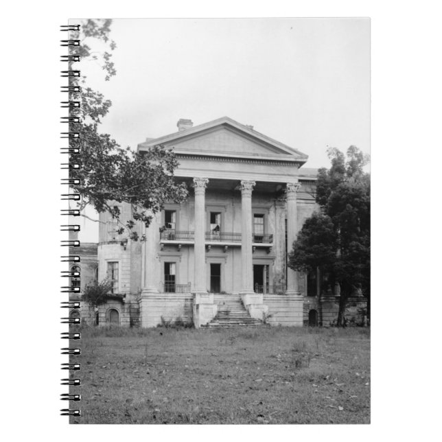 Belle Grove Plantation Louisiana Notebook (Front)