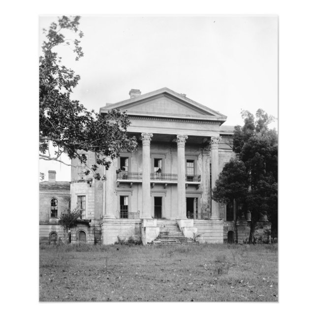 Belle Grove Plantation Louisiana Photo Print (Front)