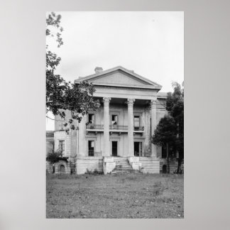 Belle Grove Plantation Louisiana Poster