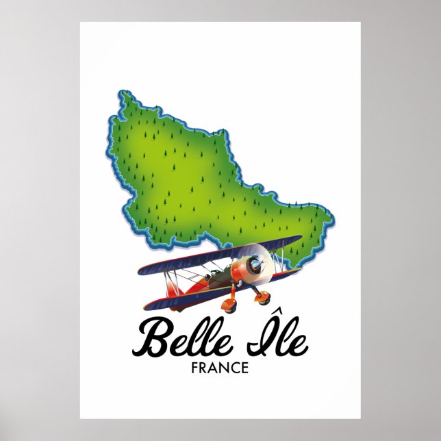 Belle Île French travel poster (Front)