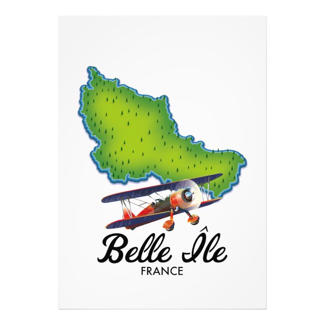 Belle Île French travel poster (Front)