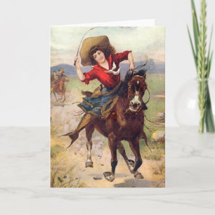 Belle Of The Plains Card