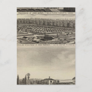 Belle Plaine, Kansas Postcard