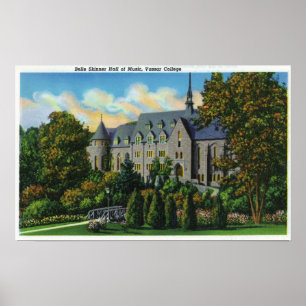 Belle Skinner Music Hall, Vassar College Poster