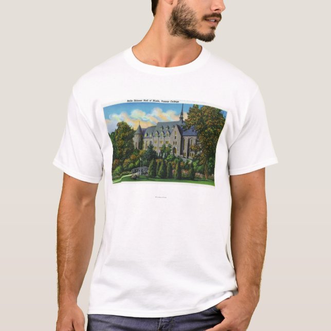 Belle Skinner Music Hall, Vassar College T-Shirt (Front)