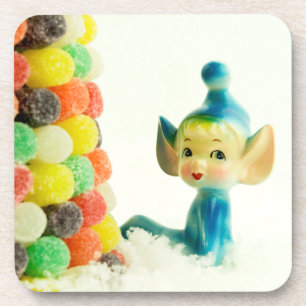 Belle the Pixie Elf Coaster