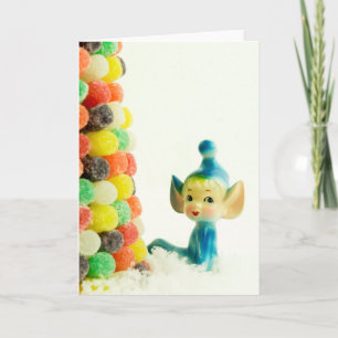 Belle the Pixie Elf Holiday Card