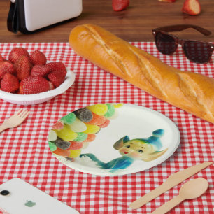 Belle the Pixie Elf Paper Plate