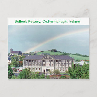 Belleek Pottery, Belleek ,Co.Fermanagh, Ireland Postcard