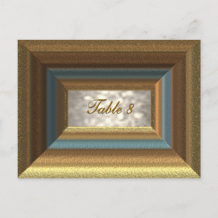 Bellemare Table Number Card