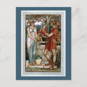 Bellerophon at the Fountain Postcard