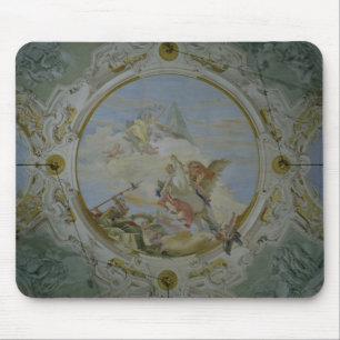 Bellerophon Riding Pegasus, c.1746-47 (fresco) Mouse Mat