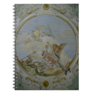 Bellerophon Riding Pegasus, c.1746-47 (fresco) Notebook