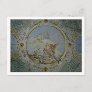 Bellerophon Riding Pegasus, c.1746-47 (fresco) Postcard