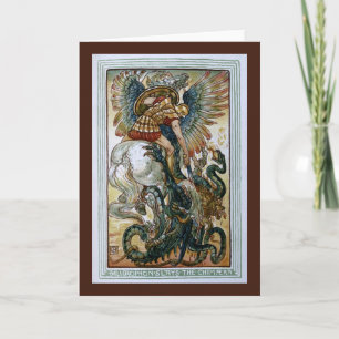 Bellerophon slays the Chimaera Card